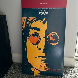 JOHN LENNON HARD ROCK COLLECTABLE AUTOGRAPHED BOX NWOT